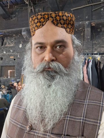 Rajesh Dubeay as a Baloch