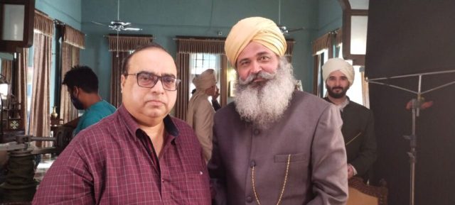 Rajesh Dubeay With Rajkumar Santoshi
