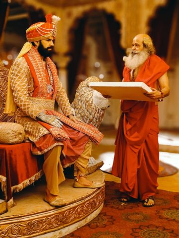 Rajesh Dubeay in Dhruv Tara – Samay Sadi Se Pare as Rajpurohit