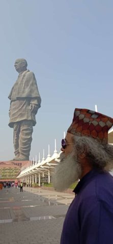 rajesh dubeay at statue of unity
